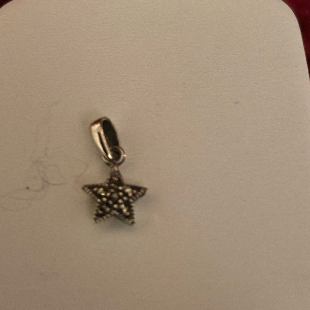 2 for $15 Marcasite Sterling silver Star pendant